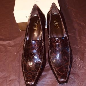 Franco Sarto patent heels
